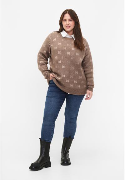Пуловер PATTERNED PULLOVER PATTERNED PULLOVER