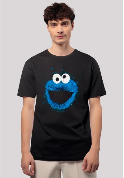 Футболка SESAMSTRASSE COOKIE MONSTER WATERCOLOR