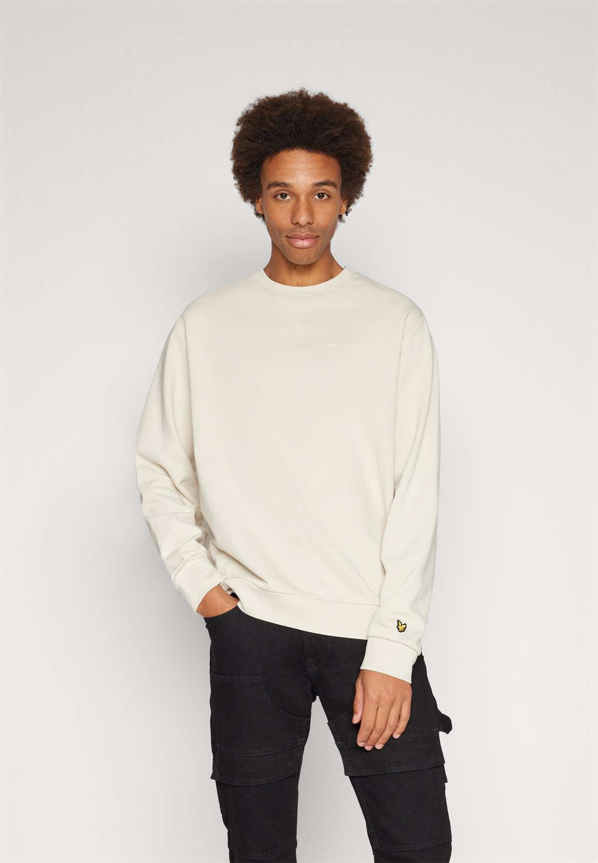 Кофта LOOPBACK EMBROIDERED CREW NECK