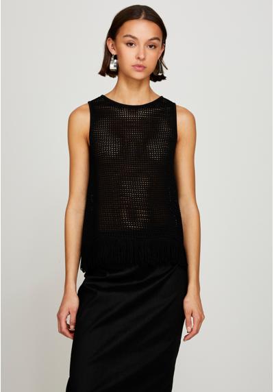 Топ TANK PERFORATED WITH FRINGE