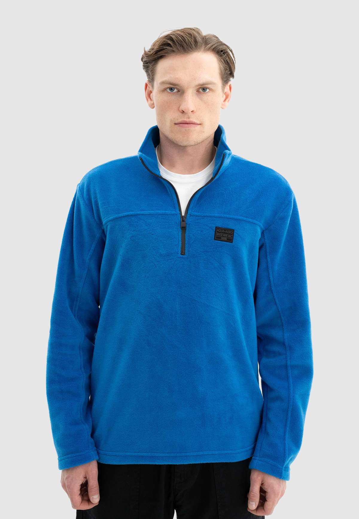 Пуловер HALF ZIP HIGH NECK