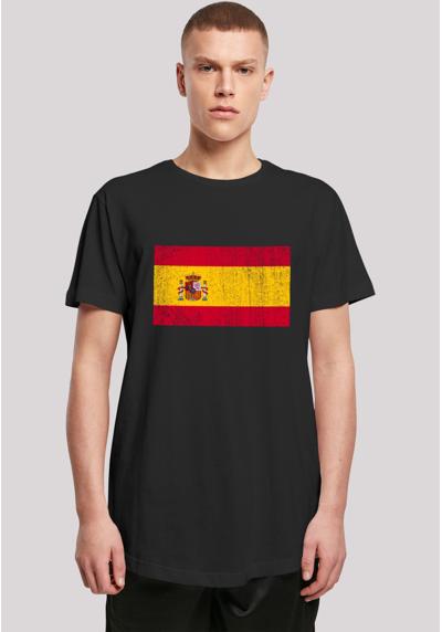 Футболка SPAIN SPANIEN FLAGGE DISTRESSED