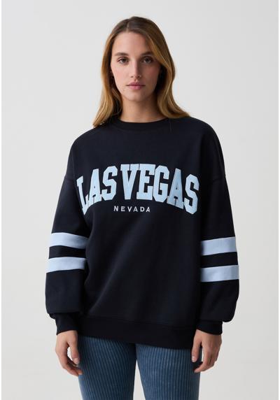 Кофта OVERSIZED WITH LETTERING EMBROIDERY