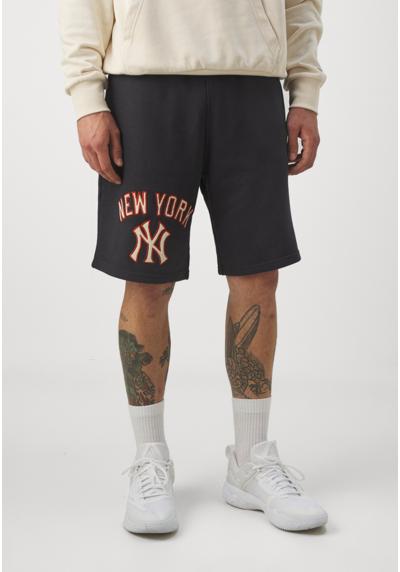 MLB NEW YORK YANKEES APPLIQUE STACK SHORT - Vereinsmannschaften