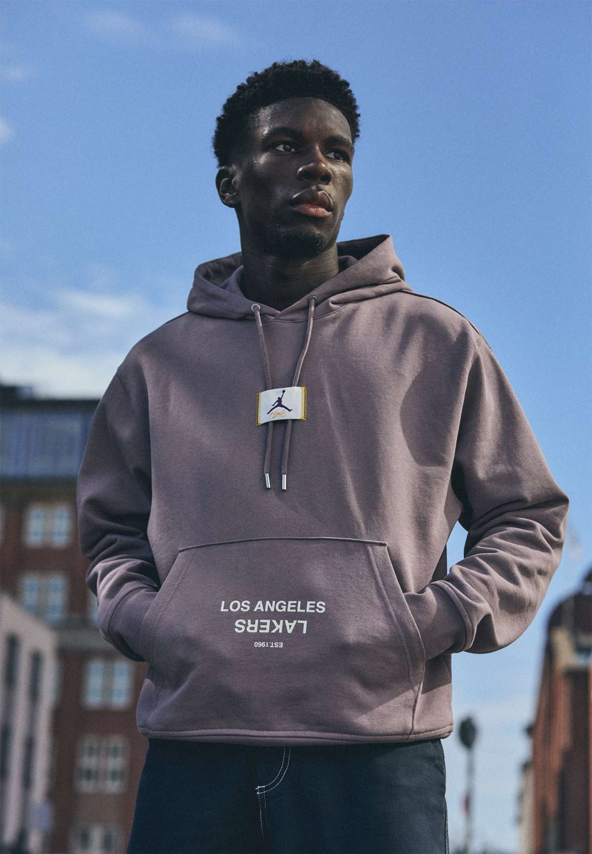 NBA LOS ANGELES LAKERS JORDAN STATEMENT HOODIE - Vereinsmannschaften