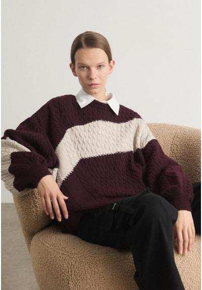 Пуловер ROKKO BLOCK SWEATER