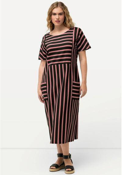 Платье STRIPED SHORT SLEEVE