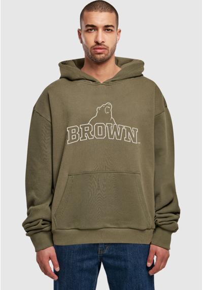 Пуловер с капюшоном BROWN UNIVERSITY