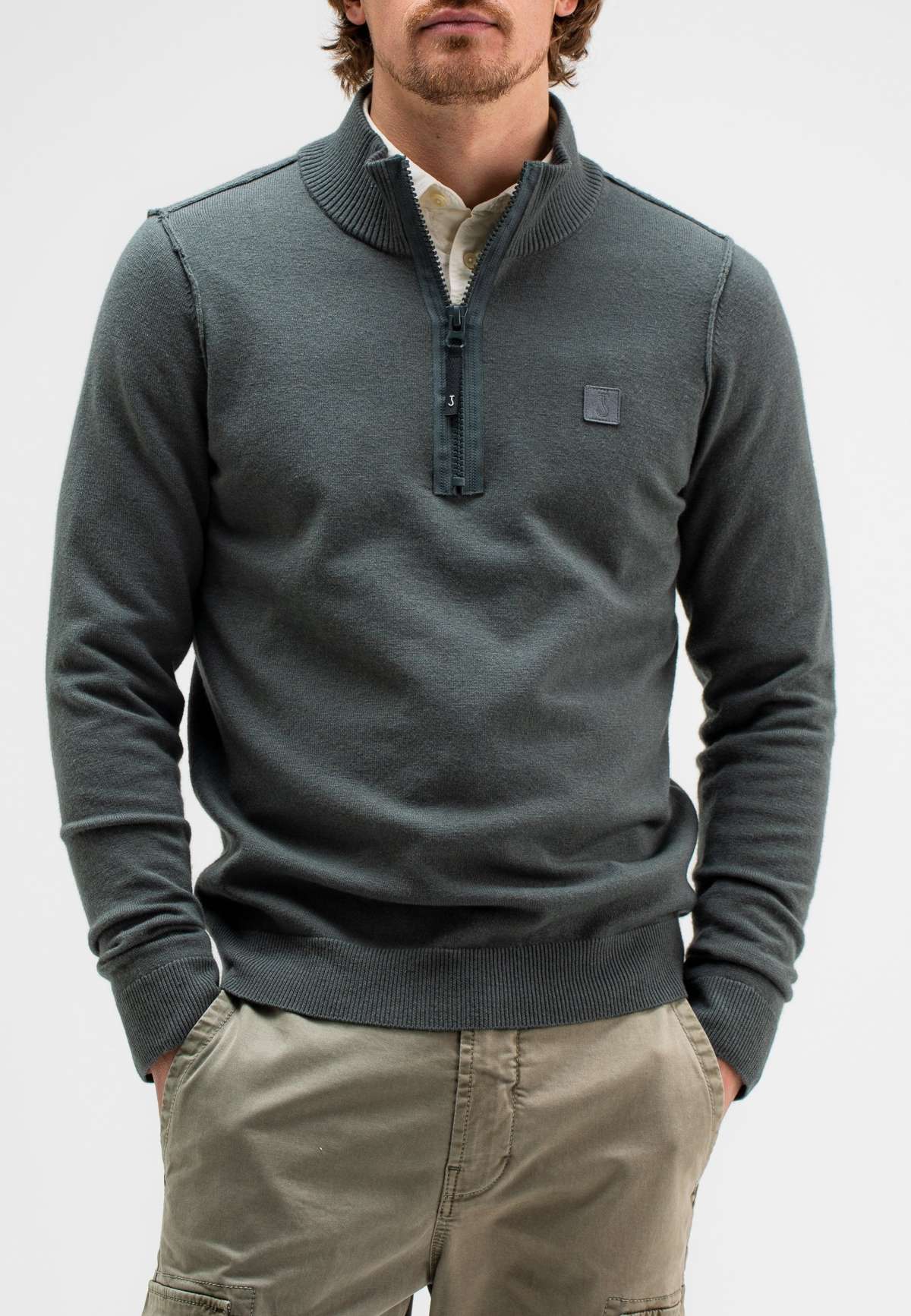 Пуловер CLIFDEN HALF ZIP