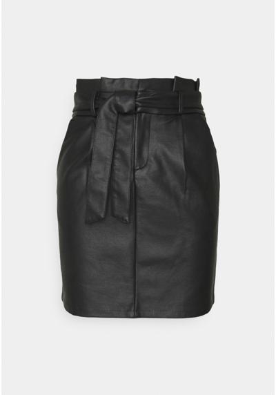 Юбка VMEVA PAPERBAG COATED SKIRT