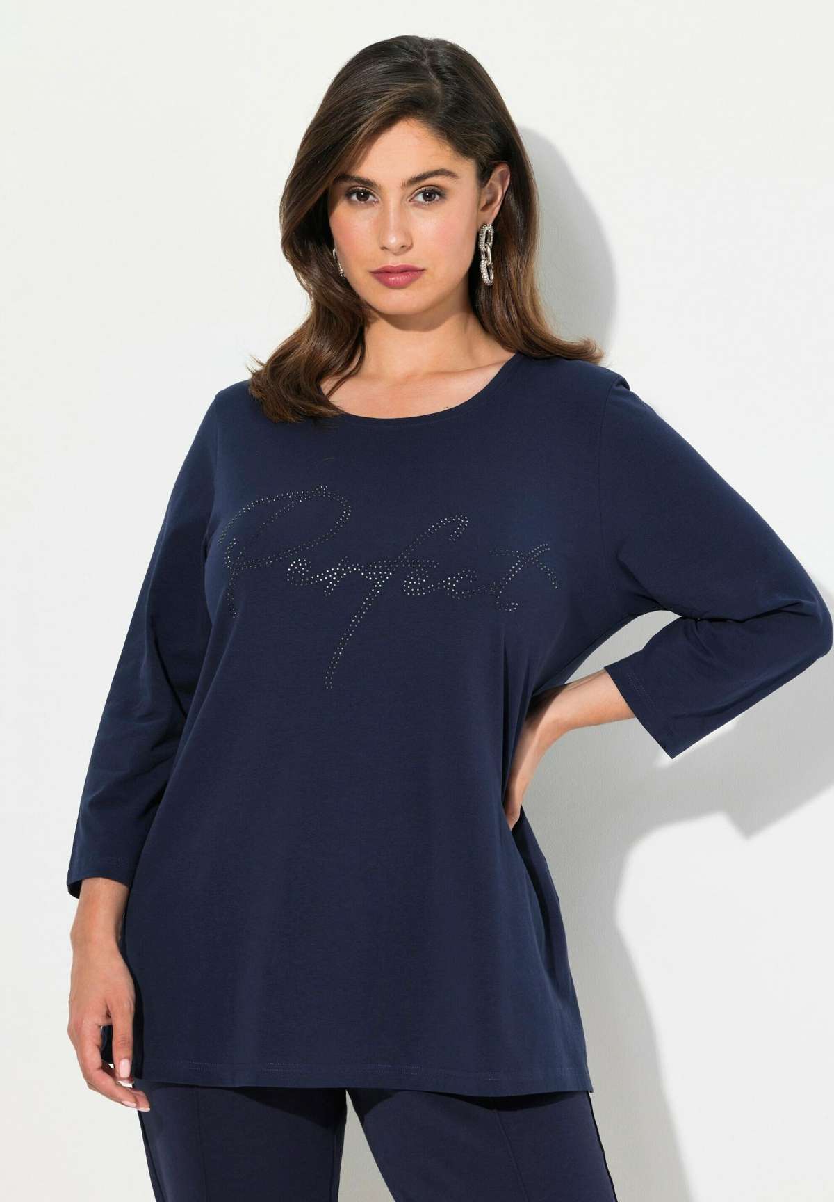 Кофта PERFECT LETTERED 3/4 SLEEVE