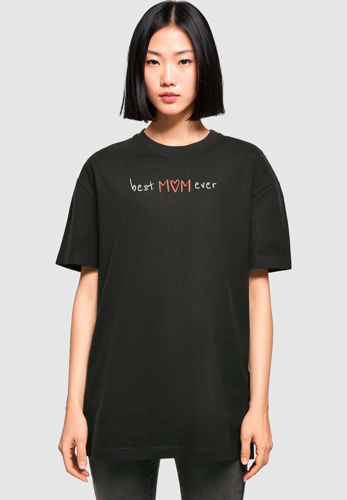 MOTHERS DAY - BEST MOM EVER OVERSIZED BOYFRIEND TEE - T-Shirt print MOTHERS DAY