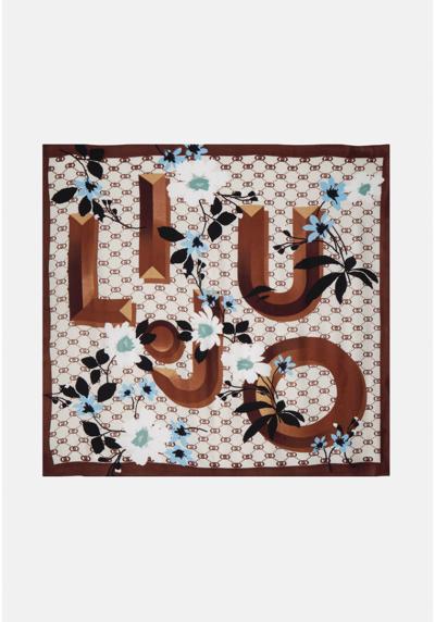 Платок FOULARD FLOWERY LOGO 120X120