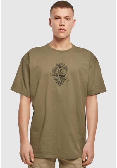 Футболка FRIDA KAHLO TE AMO OUTLINE HEAVY OVERSIZE TEE