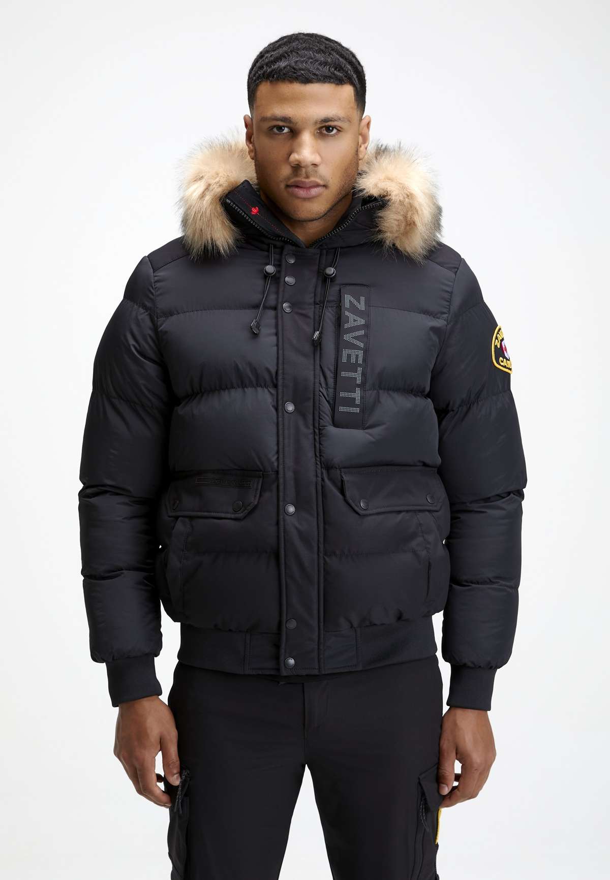 Зимняя куртка ZAVETTI CANADA DERATTI BOMBER PARKA JACKET