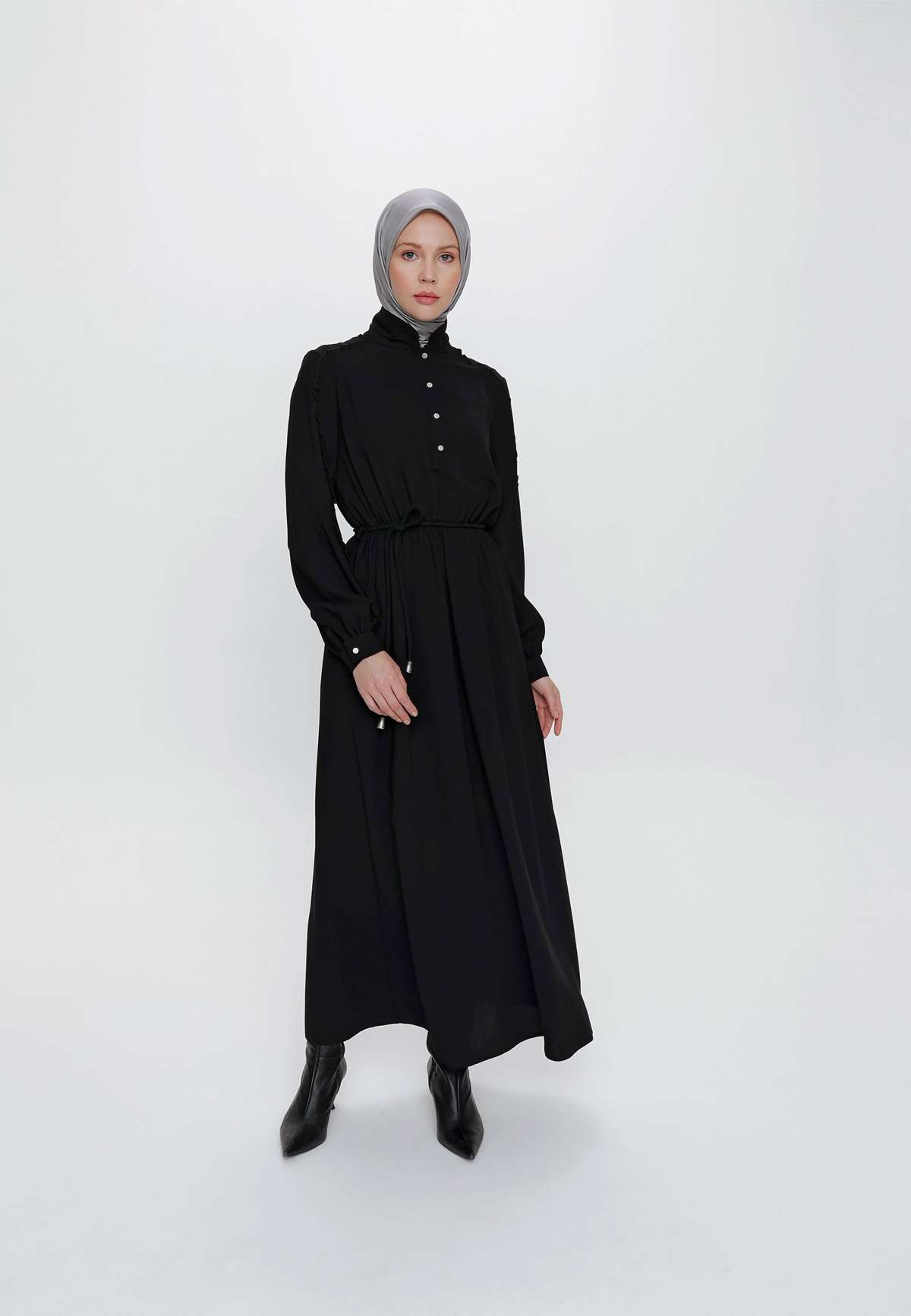 Платье BELTED MODEST