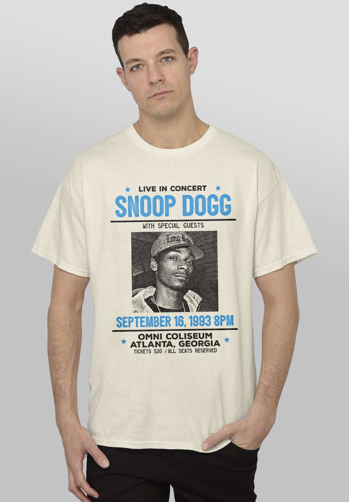 Футболка REVIVAL SNOOP DOGG CONCERT POSTER