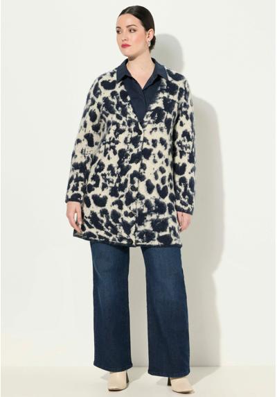 Трикотажный жакет TEXTURED LEOPARD PRINT