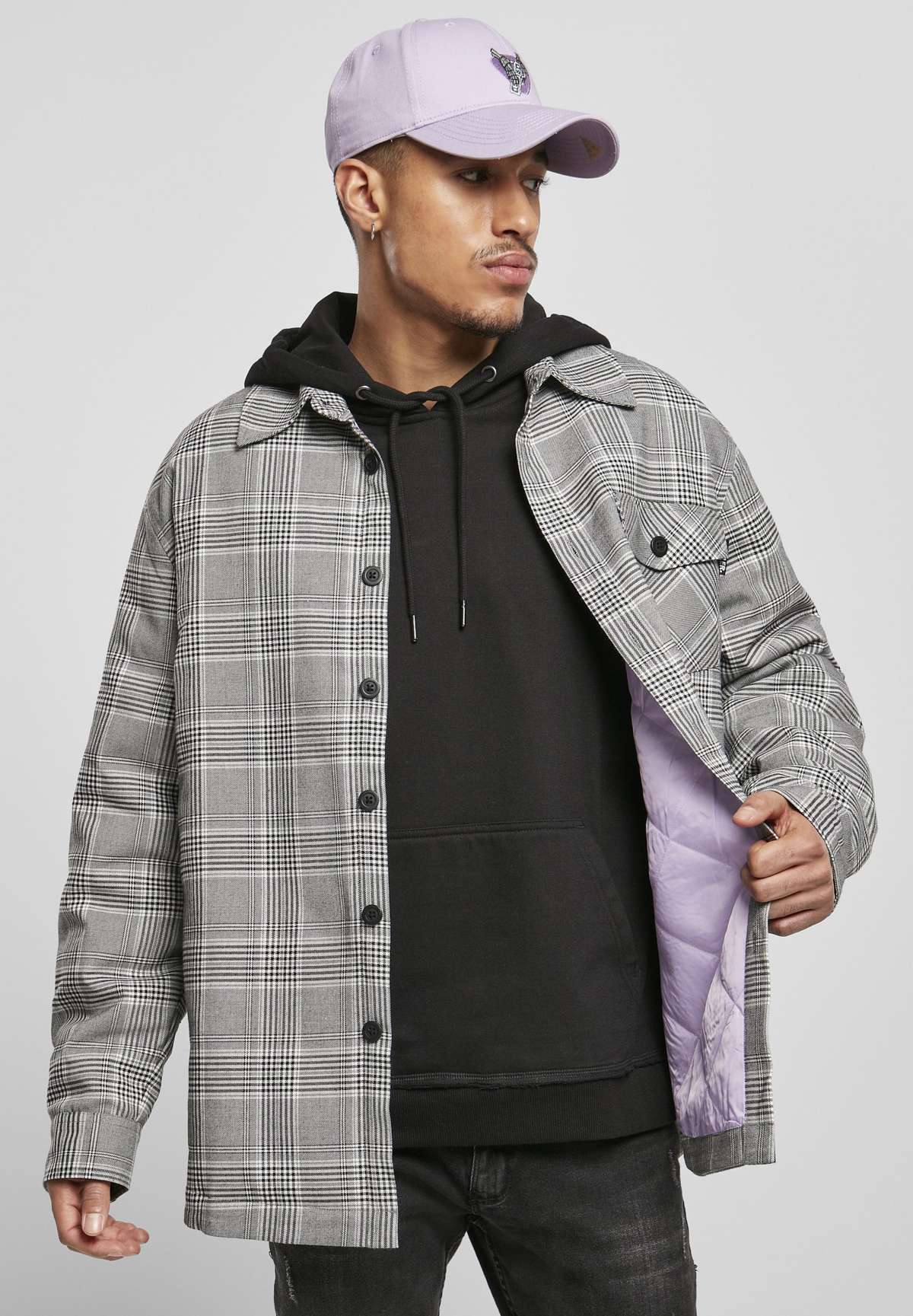 Куртка HERREN PLAID OUT QUILTED