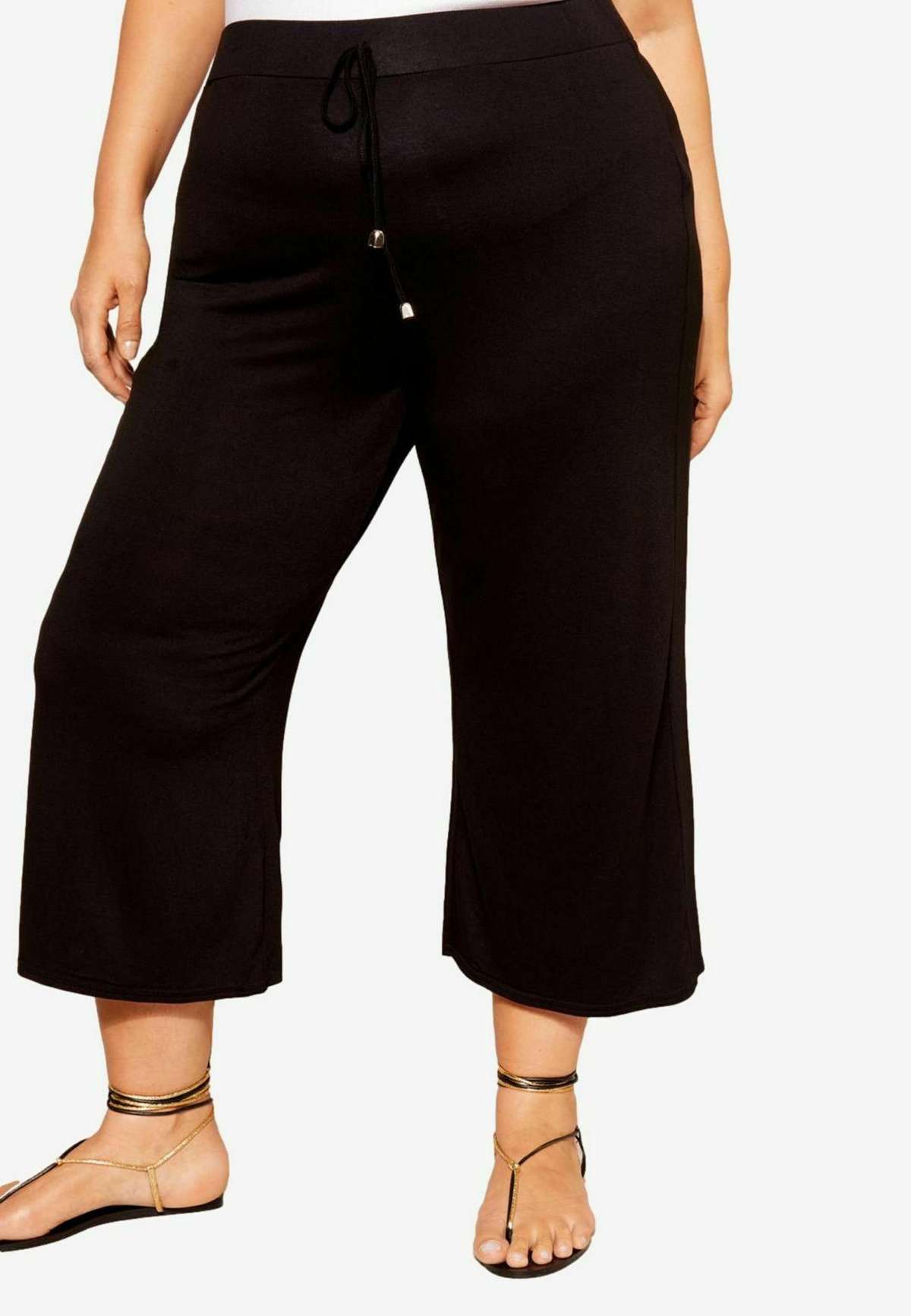 Юбка BELTED WIDE LEG CULOTTE- PLUS SIZE