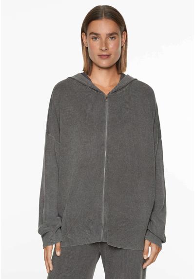 Трикотажный жакет HOODED KNIT