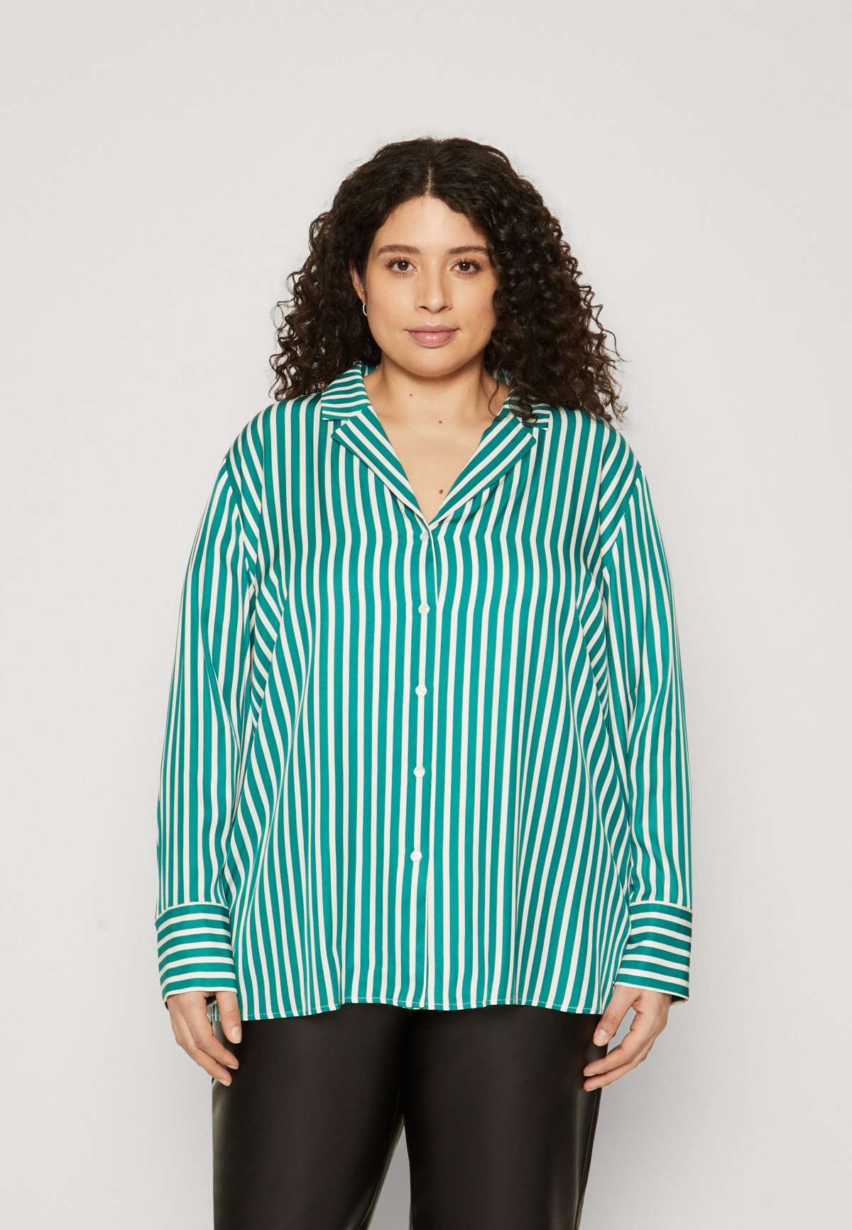 Блуза-рубашка FLUID STRIPED SHIRT