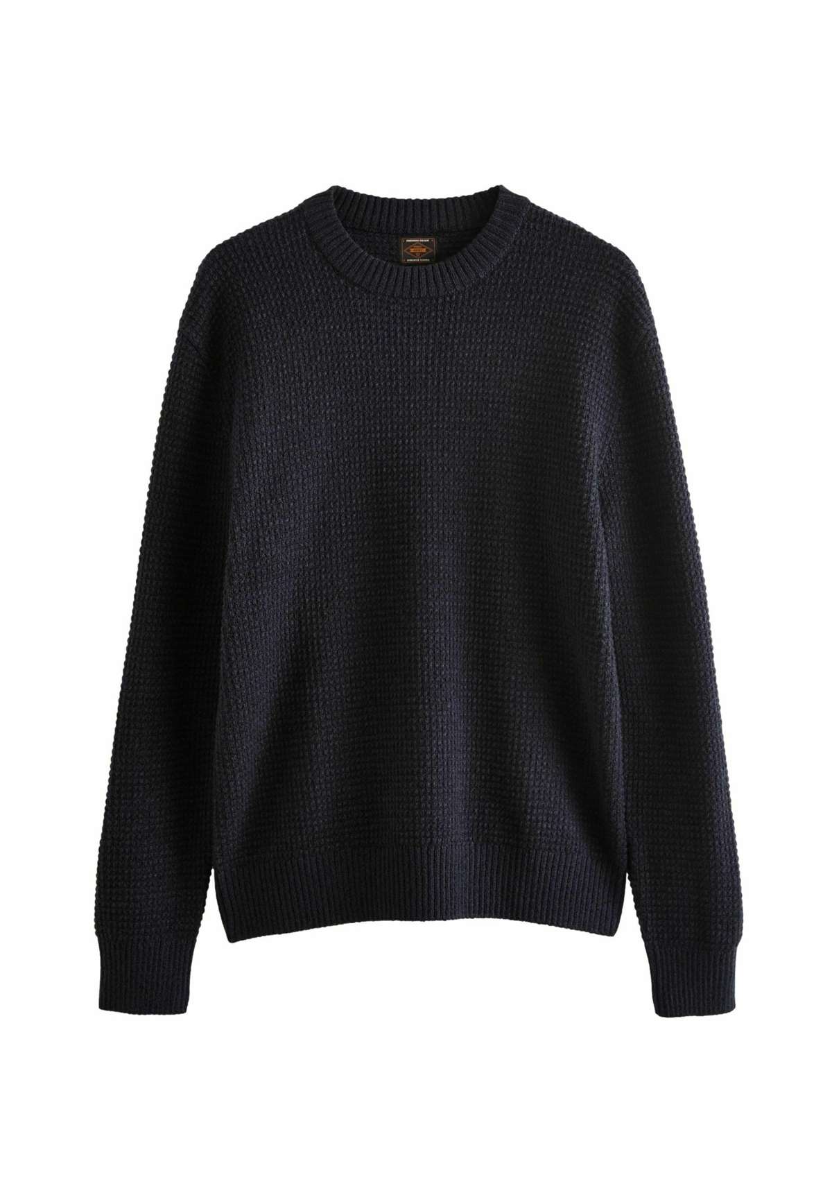 Пуловер FIT TEXTURED WAFFLE CREW NECK REGULAR