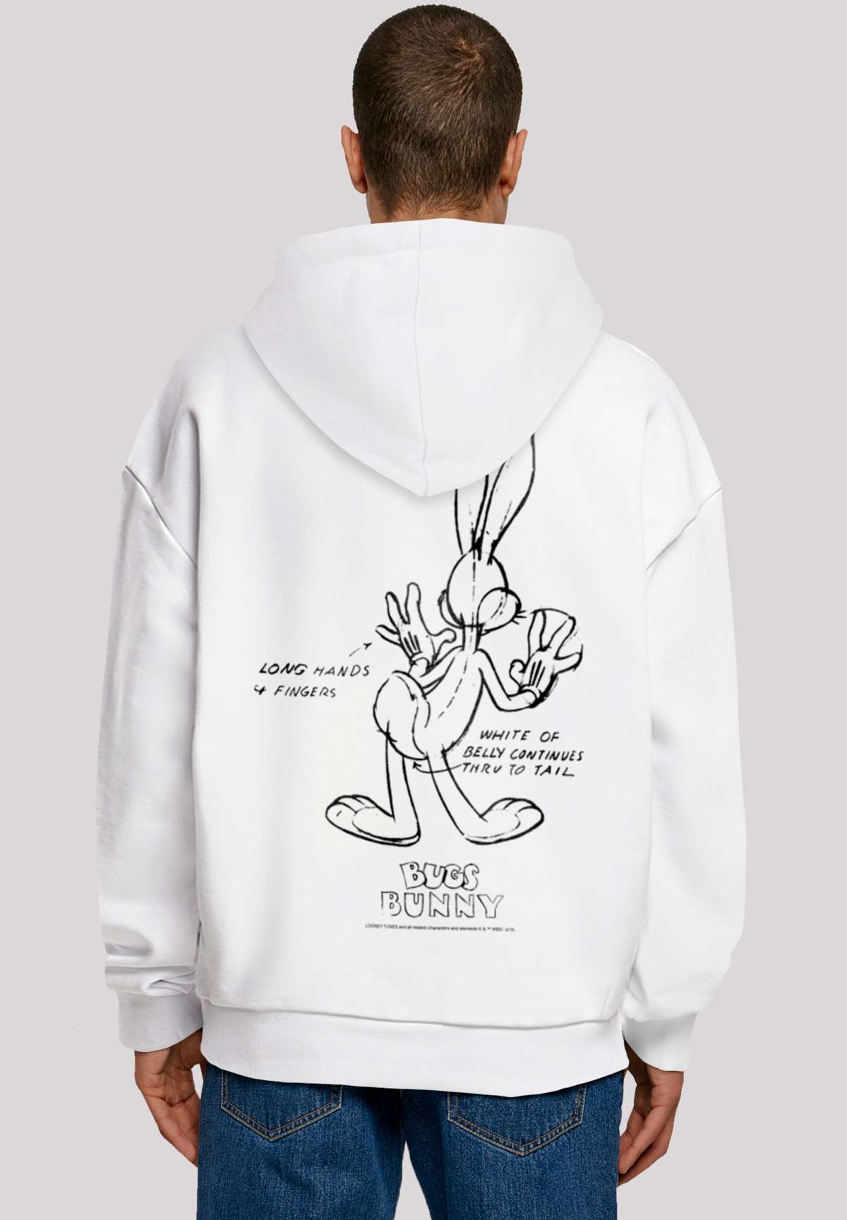 Пуловер LOONEY TUNES BUGS BUNNY WHITE BELLY