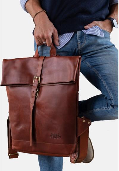Рюкзак ROLLTOP LEATHER BACKPACK JAY