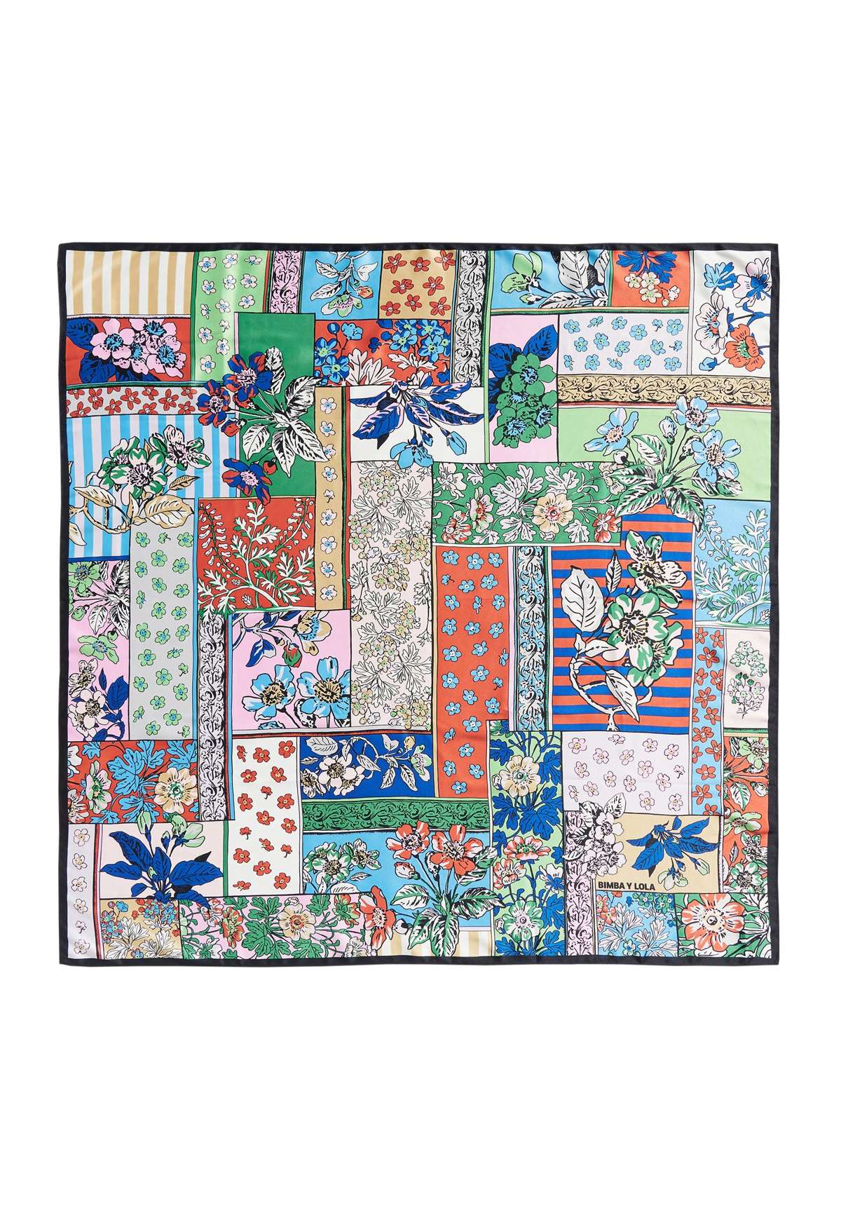 Платок PATCHWORK FLORES