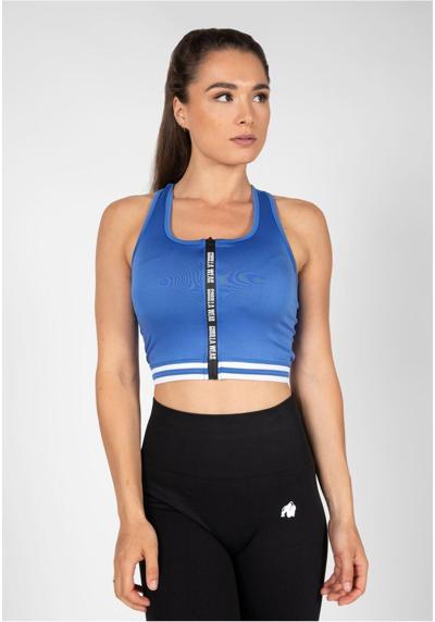 Топ MESA ZIP FRONT CROP