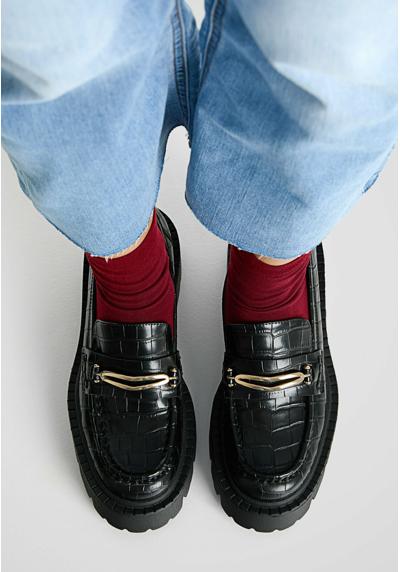 Ботинки LOAFERS WITH TRACK SOLES