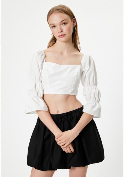 Блузка CROP RUFFLE