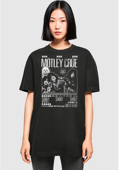 MOTLEY CRUE - TOKYO SHOUT OVERSIZED BOYFRIEND TEE - T-Shirt print MOTLEY CRUE