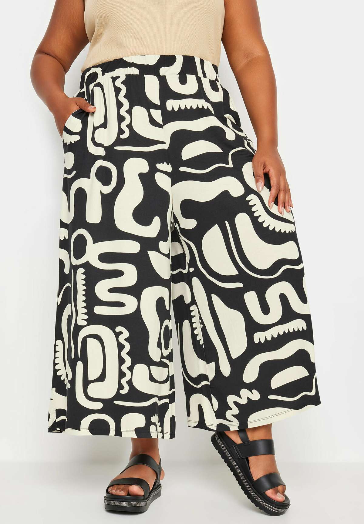 Брюки ABSTRACT CULOTTES