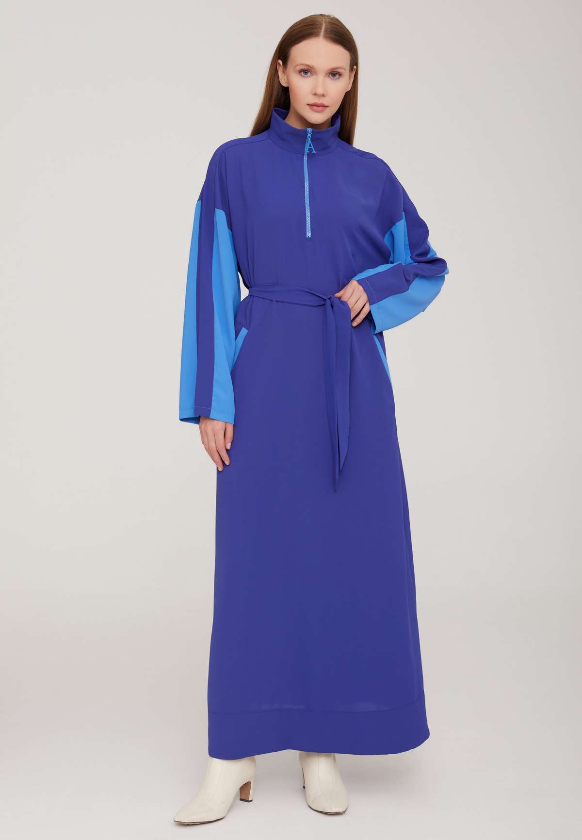 Платье MODEST BELTED MAXI DAY DRESS