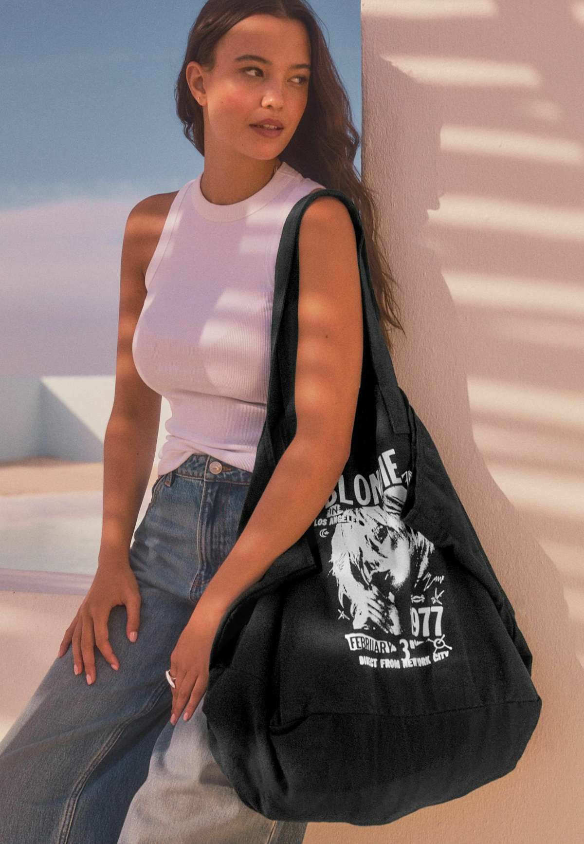 OVER SHOULDER BLONDIE - Shopping Bag OVER SHOULDER BLONDIE