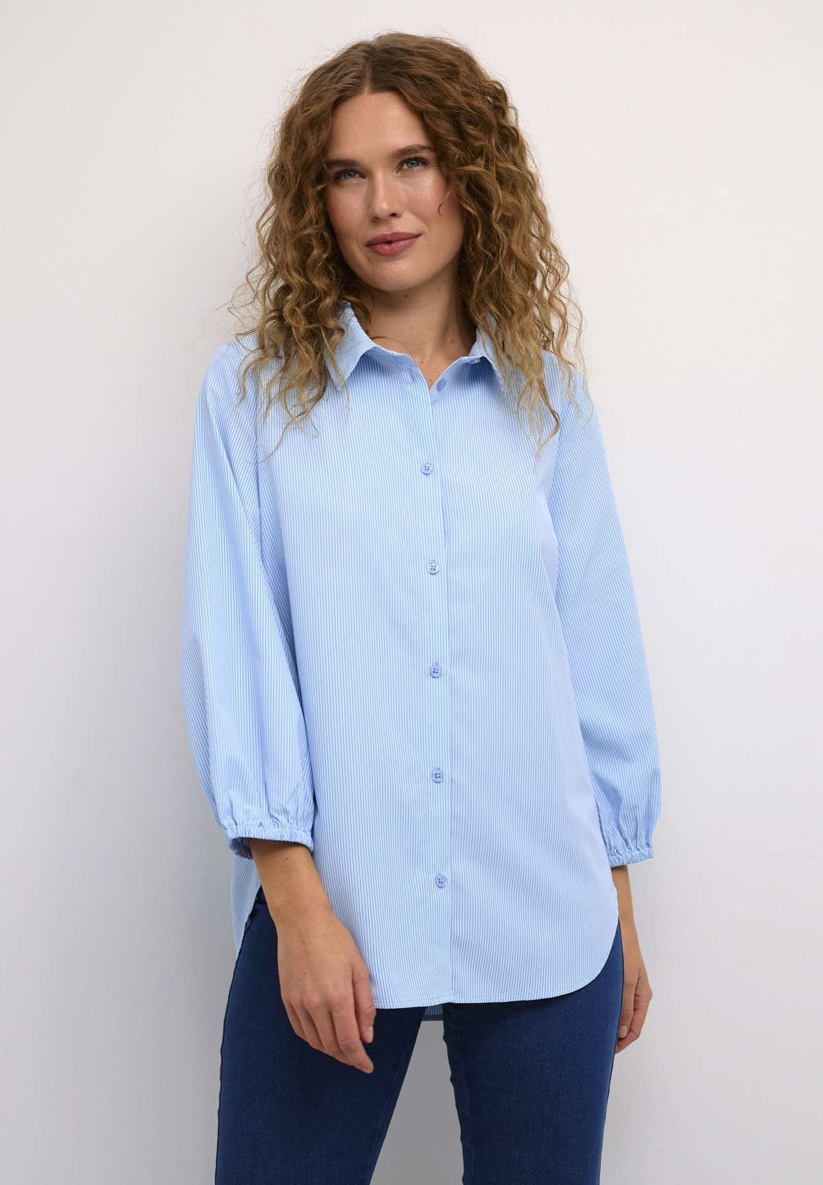 Блуза-рубашка ROMANA