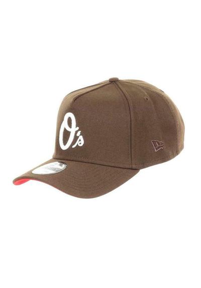Кепка BALTIMORE ORIOLES MLB 60TH ANNIVERSARY SIDEPATCH WALNUT 9FORTY A-FRAME SNAPBACK