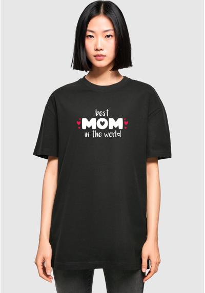 MOTHERS DAY - BEST MOM IN THE WORLD OVERSIZED BOYFRIEND TEE - T-Shirt print MOTHERS DAY