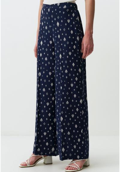 Брюки WIDE LEG HIGH WAIST PATTERNED