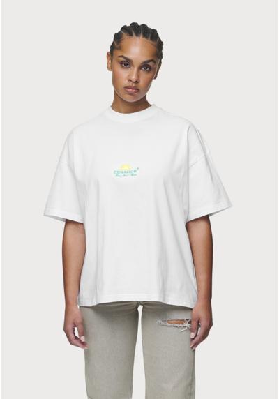 Футболка FLORA HEAVY OVERSIZED TEE