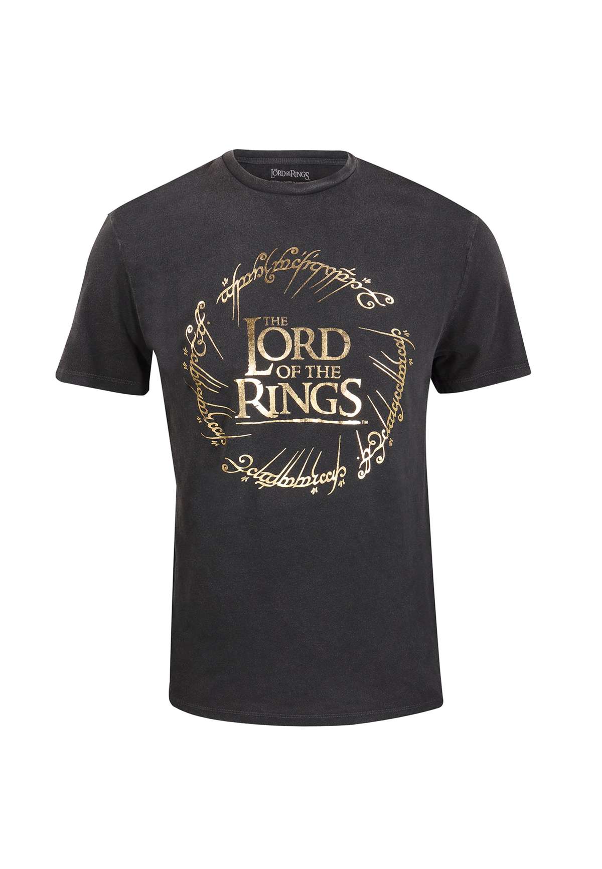 Футболка LORD OF THE RINGS GOLD FOIL LOGO
