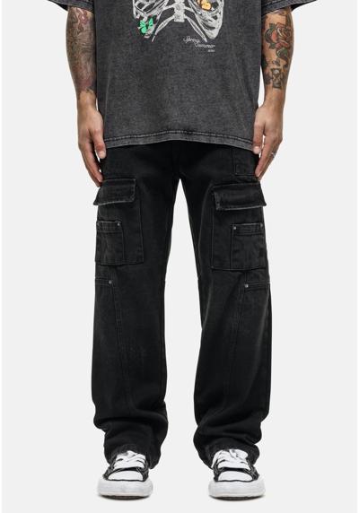 Джинсы BLACK WASH SEAM DETAIL DENIM JEANS