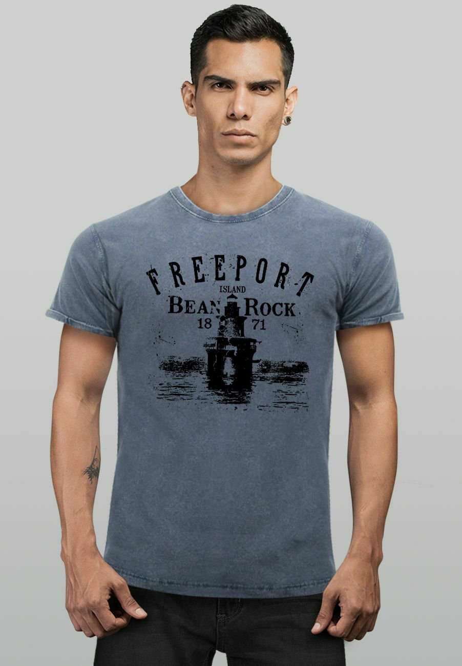 Футболка VINTAGE RETRO LEUCHTURM SCHRIFTZUG FREEPORT I VINTAGE RETRO LEUCHTURM SCHRIFTZUG FREEPORT I