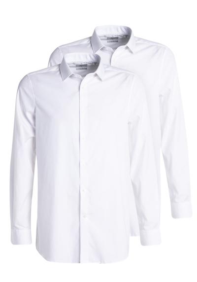 Рубашка SLIM FIT COTTON SHIRTS 2 PACK SLIM FIT COTTON SHIRTS 2 PACK