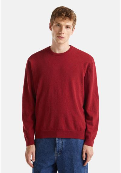 Пуловер PURE CREWNECK IN PLAIN REGULAR FIT EDGES