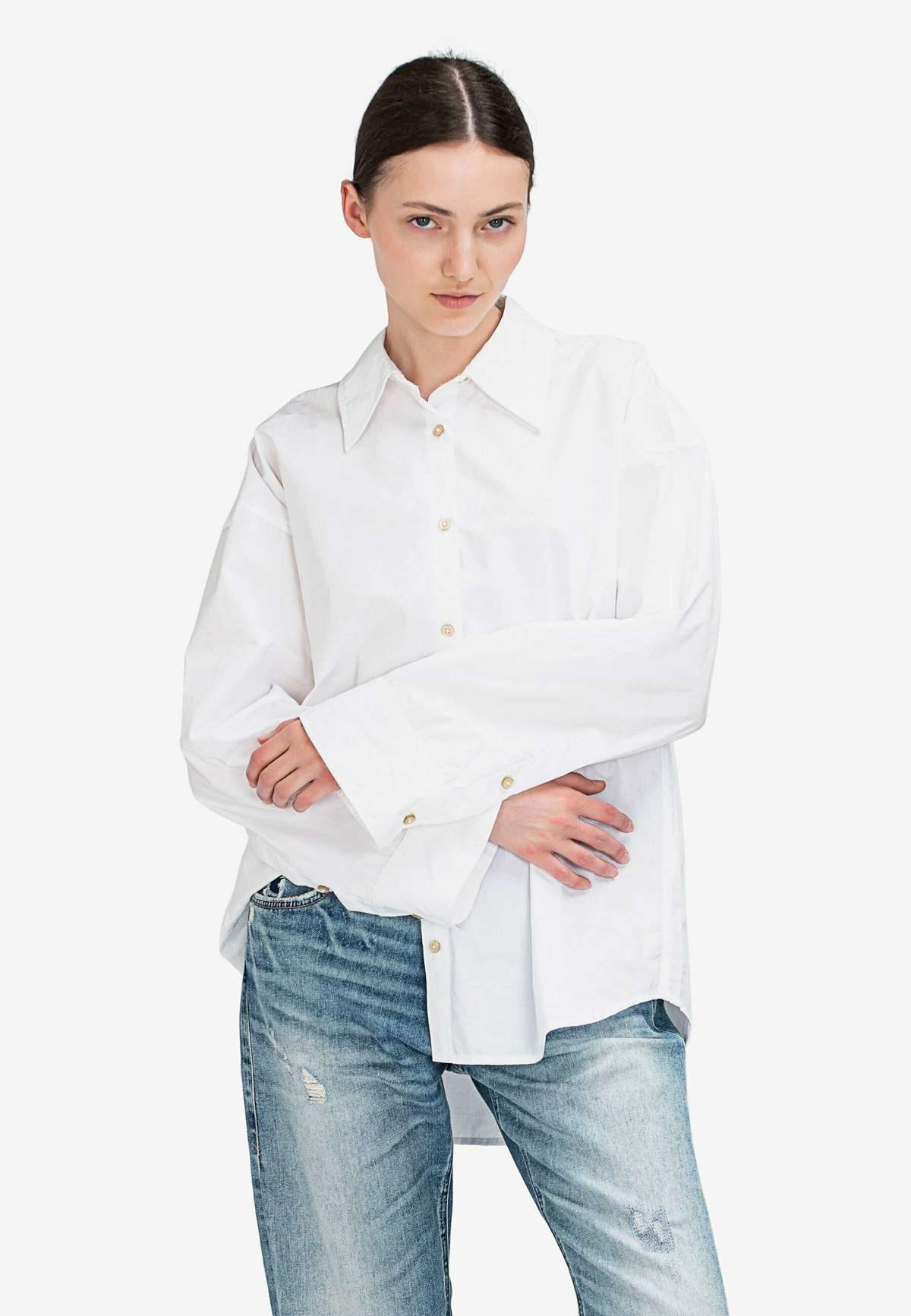 Блуза-рубашка DOUBLE CUFF