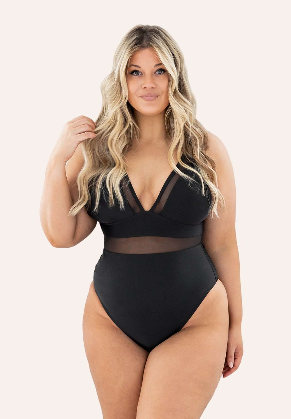 Купальник GROSSE GROSSEN TIEFER SHEER BAUCHKONTROLLE CURVY