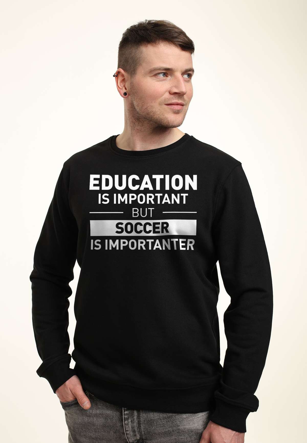 Кофта DUKE SONS SOCCER IS IMPORTANTER